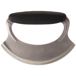 ด้ามไม้ทำพิซซ่าด้ามโค้งสแตนเลสเกรดอุตสาหกรรมงานตามสั่ง - Product Image 1