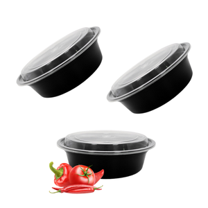 Récipient alimentaire jetable très durable pour micro-ondes 900ml récipient rond de stockage des aliments prêt à exporter prix compétitif - Product Image 6