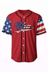 Maillot de baseball américain sur mesure Captens LLC MR-054 pour équipes - Couture durable, respirant, léger, de haute qualité, sport - Product Image 2