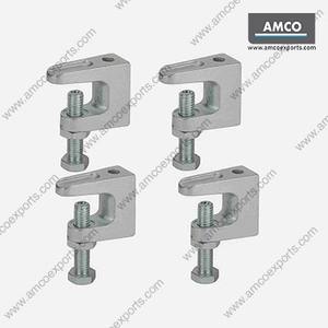 Heavy-Duty <b>Square</b> Type Casted Steel <b>Adjustable</b> Beam Clamp with Zinc-Plated Finish Formwork & Scaffolding Fitting Bag Packed - Product Image 4