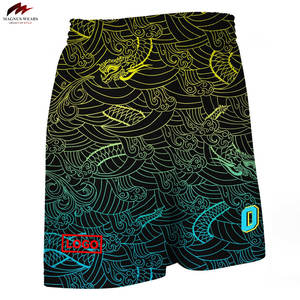 Pantalones cortos de baloncesto de verano BSCI de diseño personalizado, conjuntos transpirables de poliéster 100% de alta calidad, ropa de baloncesto de sublimación de verano caliente - Product Image 3