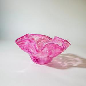 Bol en résine haut de gamme, décoration artistique de centre de table, design rond fait à la main pour la nourriture et les modèles, décoration pour la maison et les mariages - Product Image 4