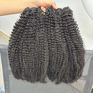 ผมเวียดนามหยิกเป็นลอนแบบหยาบจากผู้บริจาคคนเดียว - Product Image 4