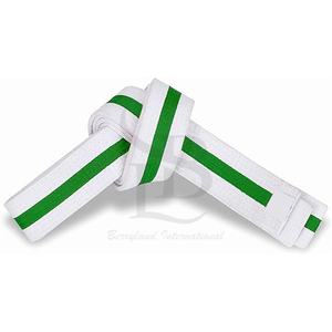 Ceintures de Karaté BJJ Unisexe Confortables Vente en gros Logo Personnalisé Broderie Coton Vêtements d'arts martiaux Logo Personnalisé - Product Image 3