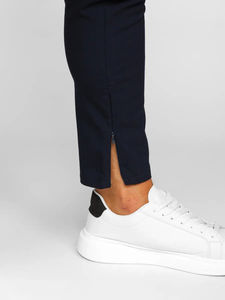 Pantalons décontractés pour hommes Pantalons à taille extensible Coupe ajustée Pantalons à devant plats Pantalons habillés personnalisés en gros - Product Image 2