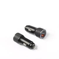 Chargeur de voiture populaire HNT 48W 2 ports PD QC3.0 à charge rapide USB-A USB-C, adaptateur allume-cigare pour iPhone Samsung Android
