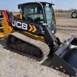 Used JCB 205T Tractor Loader Front and Backhoe Mini Log Loader with Crawler Original Skid <b>Steer</b> Mini Loader for Sale - Product Image 3