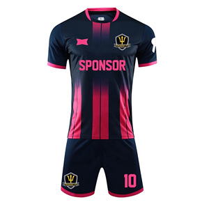 Uniformes de Fútbol Personalizables Unisex de Alta Calidad, Servicio OEM, Ropa Deportiva 100% Poliéster/Nailon/Cachemira, Impresión por Transferencia de Calor - Product Image 1