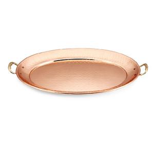 High Quality Round Copper Serving Tray Premium Quality Designer Platter Hot Selling <b>Hotel</b> <b>Supplies</b> Copper Tray - Product Image 6