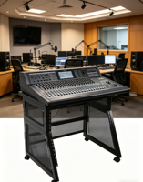 Support de mixage DJ professionnel en métal durable, support de montage pour extension de pied de micro