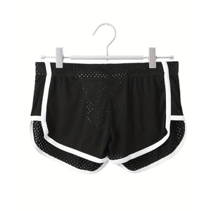 Pantalones cortos de malla más vendidos para adultos, Color negro, gimnasio, Fitness, ropa atlética, pantalones para correr, pantalones cortos de malla de baloncesto para hombres - Product Image 1