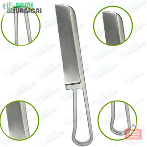Orthopedic 185mm <b>Bone</b> Cutting <b>Saw</b> with Handle and 0.3mm Blade - Product Image 2