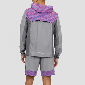 Chaqueta cortavientos con capucha y cremallera polar impermeable con logotipo personalizado y precio al por mayor, chaquetas para exteriores, ropa de trabajo, chaqueta cortavientos - Product Image 5