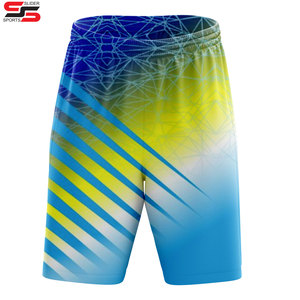 Design de mode maillot de bain tissu Logo personnalisé motif Polyester maillots de bain conseil court Surf hommes Shorts de plage natation séchage rapide - Product Image 5
