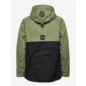 Veste matelassée unisexe personnalisée grande taille col montant manteau de travail chauffant d'hiver manteau de créateur à coudre sur le devant motif de lettres pour garçons hommes - Product Image 2