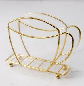 New Design <b>Tissue</b> Stand Unique Napkin <b>Holder</b> New Design Napkin <b>Box</b> Metal Napkin Storage <b>Box</b> for Home and Hotels - Product Image 6