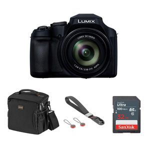 18.1MP Point & Shoot Digital Camera Bundle CMOS Sensor HD Capture with 32GB <b>SD</b> <b>Memory</b> <b>Card</b> Shoulder Bag and Wrist Strap - Product Image 5
