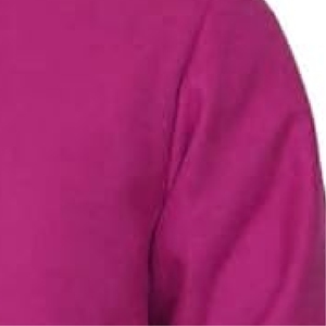 <b>Men</b> Magenta Pink Varsity Bomber <b>Jacket</b> Vibrant Solid Color Letterman with <b>White</b> Striped Trim - Product Image 5