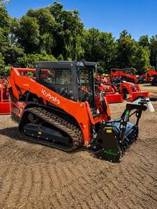 Chargeuse compacte sur chenilles Kubota SVL75-3 de qualité supérieure, diesel 75 CV, hydraulique, machine de construction robuste pour travaux de terrassement - Product Image 3