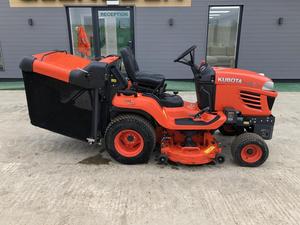 2022 18HP New Kubota G Diesel Rideon Mower with 48" <b>Deck</b> Gearbox Motor & Pump 443KG - Product Image 5