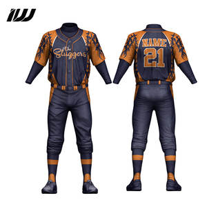 ชุดยูนิฟอร์มเบสบอลแบบระบายอากาศคุณภาพสูงสั่งทำพิเศษ ชุดเสื้อและกางเกงโพลีเอสเตอร์แบบยูนิเซ็กซ์ พร้อมโลโก้สั่งทำ - Product Image 2