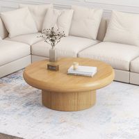 Table basse en bois pour une utilisation quotidienne dans le salon, fabriquée avec du bois de qualité, design équilibré et texture lisse