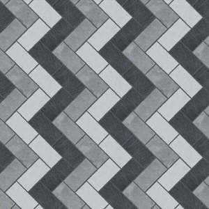 Carreaux de sol en porcelaine céramique pierre travertin blanc beige de qualité supérieure 400x400mm carreaux de stationnement - Product Image 1