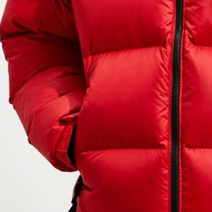 Custom High Quality Insulated Canvas Puffer Jackets Outdoor Wear <b>Stand</b> Collar Front Logo Personalized Design Manufacturing - Product Image 4