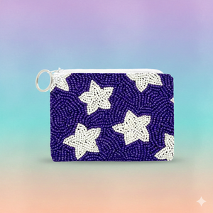 Handmade Beaded <b>Coin</b> <b>Purse</b> for Ghost Pattern Mini Size Vintage Style Zipper Closure Chain Strap Eco-Friendly Durable Halloween - Product Image 4