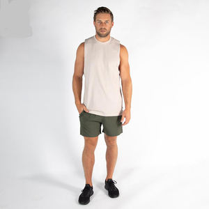 Pantalones Cortos Deportivos de Algodón con Logotipo Personalizado de Calidad Superior para Hombre, con Características Ecológicas, Transpirables y de Secado Rápido, Servicio OEM - Product Image 5