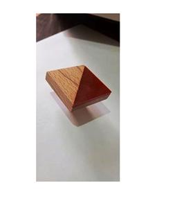 Perilla de cajón de forma cuadrada marrón para gabinete Perillas de mármol más vendidas con tamaño de forma de color personalizado Hecho en artículo DE LA India - Product Image 1