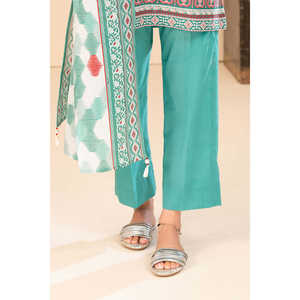 Traje Salwar Kameez de 3 Piezas en Algodón Khaddar Estampado con Dupatta para Festivales, Ropa Étnica, Estilo Pakistaní, Vestido Indio SD-52253 - Product Image 2