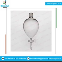 BALAJI INDIA(BI) Entonnoir Buchner en verre borosilicaté de haute qualité, forme globe, entrée 20 mm, instrument de laboratoire, fabriqué en Inde