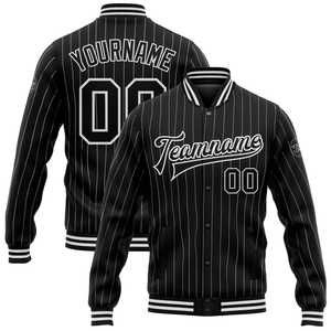 Meilleure vente personnalisé Letterman Baseball Collegiate Red Varsity Jacket avec manches en coton 100% coton respirant hiver unisexe - Product Image 6