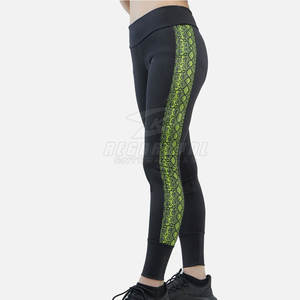 Cómodas mallas de cintura alta para mujer, pantalones de yoga sin costuras para entrenamiento y mallas de gimnasio - Product Image 3