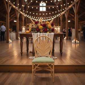 Chaise de mariage confortable et naturelle fabriquée à la main sièges en rotin écologique pour cérémonie en plein air et utilisation dans une villa/hôtel - Product Image 4