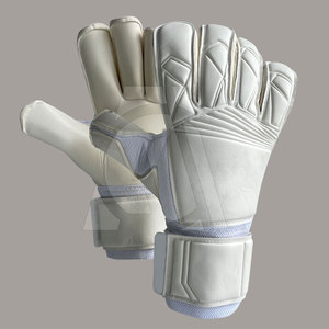 Top-Rated Premium Quality Youth Football Gloves for Goalkeepers Adjustable Wrist <b>Strap</b> Waterproof Custom Logo Breathable Leather - Product Image 2