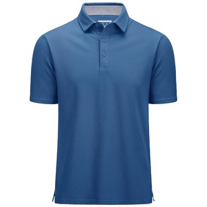 Camisetas Polo de Secado Rápido de Alta Calidad para Hombre, Camisetas de Manga Corta 100% Algodón para Adultos, Logotipo Bordado Personalizado, Peso Pesado 180 g/m² - Product Image 3