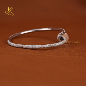Pulseras de Cuentas de Plata de Ley 925, Joyería Elegante y Sencilla Hecha a Mano para Mujer, Regalo - Product Image 6