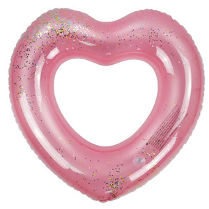 INFLATABLE PINK HEARTWHEEL WITH FLOATING SEQUINS - Product Image 2