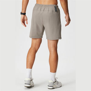 Venta al por mayor de compresión del sudor personalizado 2 en 1 de impresión de diseñador de nylon Fitness Boxer gimnasio entrenamiento deportes Cargo Shorts DDP envío - Product Image 4