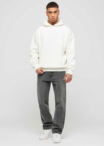 Sudadera con Capucha Unisex Personalizada de Fábrica, 100% Algodón, Sudadera Básica de Algodón y Felpa, Estilo Holgado, para Hombre, MOQ Bajo - Product Image 4