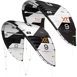 Meilleure vente XR7 KITE GTS6 Switchblade 12m noir haute qualité Kiteboard pour les jeunes lacs et rivières Kiteboarding et kitesurf - Product Image 2