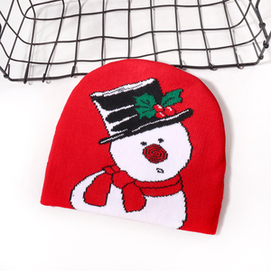 หมวกบีนนี่ Y2k ถักอะคริลิค100% ใส่ได้ทั้งชายและหญิงหมวกบีนนี่หมวกปาร์ตี้ปีใหม่หมวกบีนนี่ลายหัวกะโหลก - Product Image 3