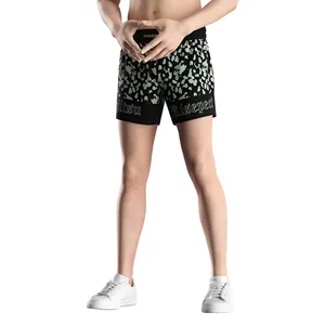 Pantalones Cortos de Hombre de Nuevo Diseño, con Estampado de Felpa, Personalizados, OEM, al por Mayor - Product Image 2