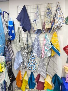 Fabricant indien fournisseur coton de luxe Textiles de maison torchons de cuisine personnalisés torchons couvertures broderie florale - Product Image 3