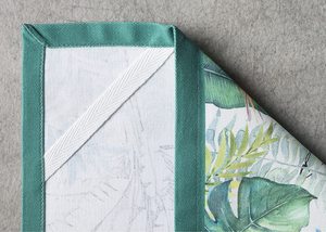 Serviette de cuisine réutilisable en coton 100% écologique, séchage rapide, bande abdominale de cuisine, caractéristiques durables, logo imprimé personnalisé - Product Image 2