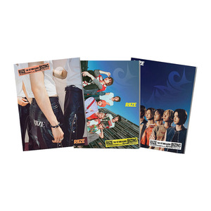 RIIZE K-Pop Publication Électronique 1er Mini Album RIIZING Affiche Pliée Photoprint Porte-clés Version PhotoCard - Product Image 1