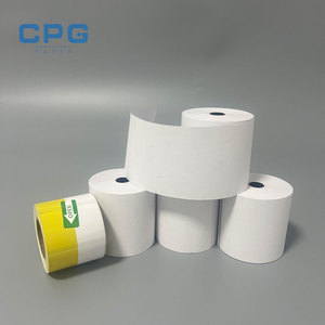 Rouleaux de papier thermique CPG pour systèmes de point de vente Impression fiable 80mmx70m Papier de reçu de facturation haute vitesse Certifié ISO Vente en gros - Product Image 1