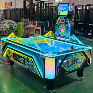 Không khí khúc côn cầu bảng Arcade trò chơi máy kim loại nhựa xây dựng 1 năm bảo hành-điện tử Ice Hockey Air-Lỗ bề mặt giải trí - Product Image 1